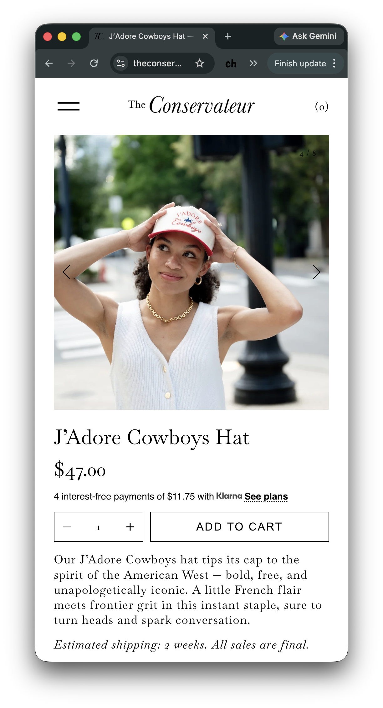 J'Adore Cowboys Shop